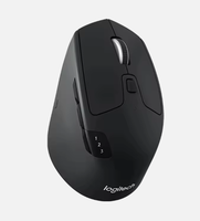 Mouse Optik Nirkabel M720 Multi-Perangkat untuk Laptop PC Desktop Logo Kustom OEM Grosir