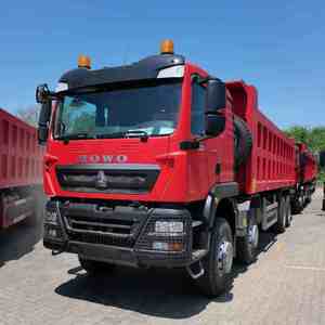 Camiones Volquete Usados Sinotruk Howo 8*4 de 12 Ruedas, 40T, 50T, 60T, de Servicio Pesado, de Segunda Mano, y Camiones Volquete Mineros HOWO de 375HP, Año <span class=keywords><strong>2022</strong></span> - Product Image 4