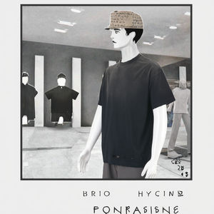 Camiseta de Hombre con Logotipo Personalizado, Estilo Vintage, Lavado Ácido, Tejido Grueso, 100% Algodón, Ecológica, Transpirable, Corte Holgado - Product Image 3