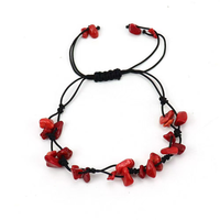 Bracelet en pierres naturelles en vrac : Améthyste, Citrine, et Rose Quartz avec cordon ajustable – Idéal pour un cadeau