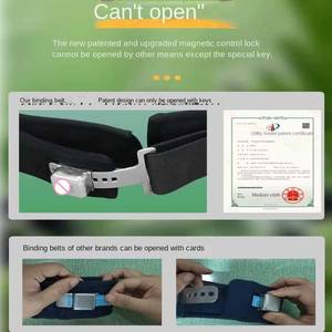 Prise de sangle de retenue magnétron Centre de désintoxication psychiatrique Agitation Lit de fixation au poignet unique résistant aux coupures - Product Image 6