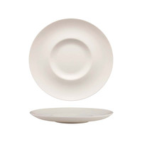 Athens Bone China Flacher Teller 31 cm mit Rand Gourmet Gural -6