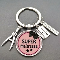 Collection de luxe exquise, nouveaux accessoires, cadeau pour enseignant, pendentif en pierre précieuse intemporelle, porte-clés, cadeau parfait pour la remise des diplômes