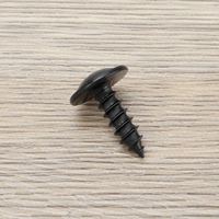 Tornillos de acero con óxido negro para carrocería de automóvil, guardabarros, parachoques, revestimiento interior del arco de rueda, protector contra salpicaduras, tornillo para cubierta del motor, Clase 8.8