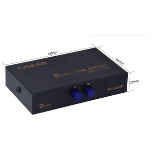Fjgear 2 Port <b>Usb</b> <b>Switch</b> 1a2b <b>Usb</b> 2.0 Shared Hub For Printer And Computer - Product Image 2