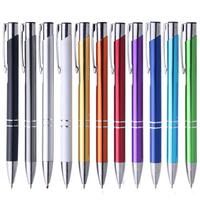 Cadeau d'affaires promotionnel de luxe stylo à bille en aluminium avec logo personnalisé marqueurs en plastique et stylos à bille