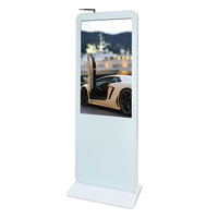 Tótem Publicitario con Pantalla Táctil LCD de 43, 55 y 65 Pulgadas para Interiores, Señalización Digital y Pantallas con Software CMS