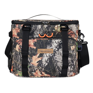 กระเป๋าเก็บความร้อนสำหรับใส่อาหาร SENDA ผลิตจากโพลีเอสเตอร์ ปลอดภัยต่อสิ่งแวดล้อม เหมาะสำหรับการใช้งานกลางแจ้งและตั้งแคมป์  จุของได้เยอะ  ลายเรียบง่าย - Product Image 2