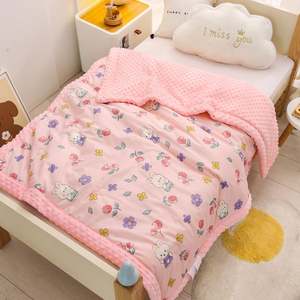 Wholesale Cotton <b>Velvet</b> Soybean <b>Bedding</b> Polyester Antibacterial Winter Quilt Suitable for Adults and Children - Product Image 1