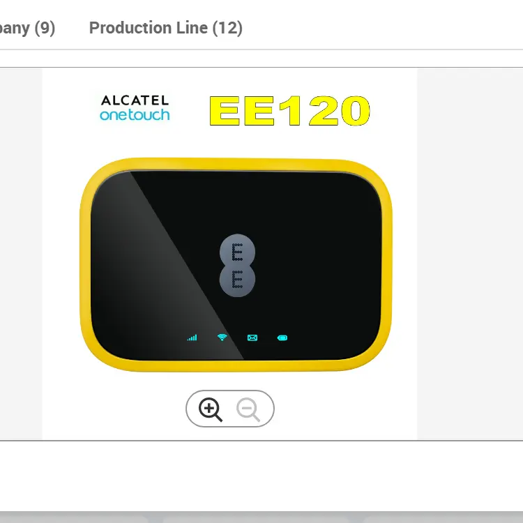 جهاز واي فاي محمول من Alcate, جهاز واي فاي محمول من Alcate l EE120 يعمل من الجيل الرابع 4G/LTE بسرعة 600 ميجابايت في الثانية طراز MIFIs