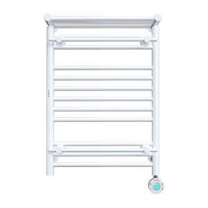 <span class=keywords><strong>Termostato</strong></span> <span class=keywords><strong>Digital</strong></span> Inteligente Wi-Fi para Baños, Calentador Eléctrico de Acero Suave de 110V, <span class=keywords><strong>Toallero</strong></span> de Acero Inoxidable Cromado Blanco, Convección - Product Image 1