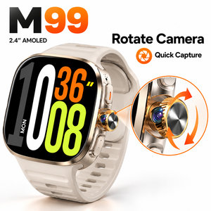 Reloj Inteligente M99 2026 con Tarjeta SIM para Hombre y Mujer, con Memoria de 3+32G, Monitor de Ritmo Cardíaco y GPS - Product Image 4