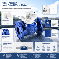 Medidor de Agua Industrial Inductivo No Magnético con Sensor de 3 Bobinas, Piezas de Repuesto, Salida OC PCBA