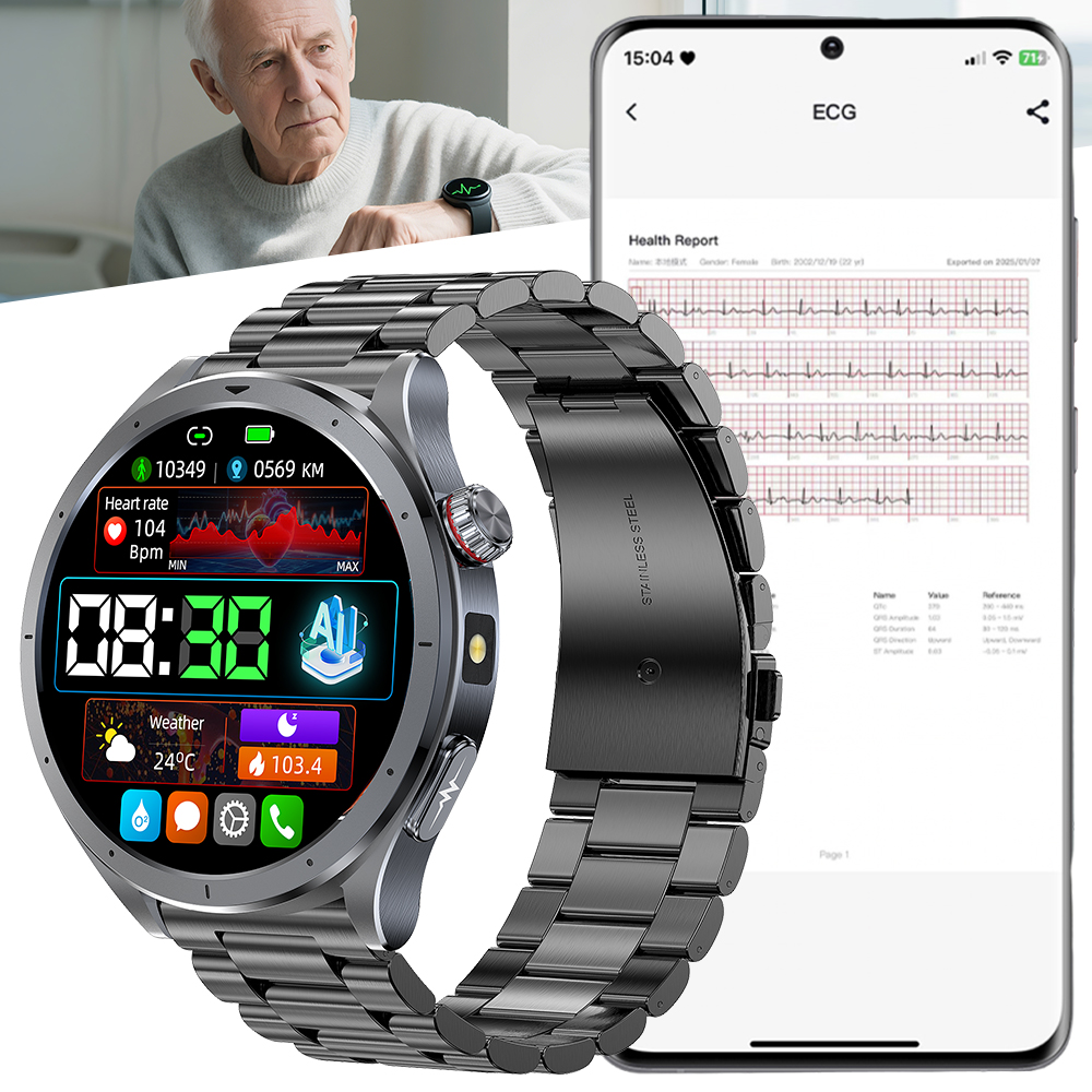 Cinturino in acciaio nero