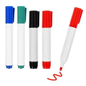 Hochwertige Färbung Benutzer definierte Farben Pinsel Kunst Farbe Kunststoff Graffiti Whiteboard Dry Erase Marker für Whiteboard