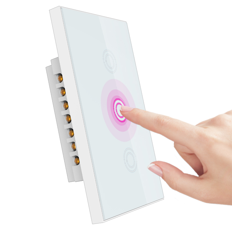 Интеллектуальный сенсорный выключатель Z-wave со стандартом ЕС и США на выбор