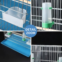 Cage à oiseaux de haute qualité, grande, robuste, en métal galvanisé, à paroi épaisse, habitat spacieux pour la reproduction, boîte anti-évasion