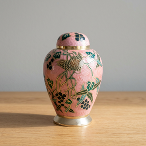 Adult Pet Brass and Funeral <b>Box</b> <b>Keepsake</b> Urns Casket Funerary Urn Ossuary Cinerary Human <b>Memorial</b> - Indian Home Crafts - Product Image 1