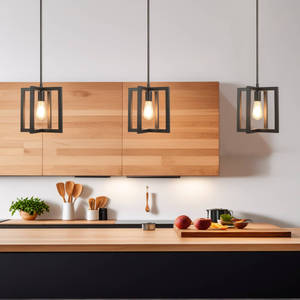 ETL có thể điều chỉnh chiều cao trong nhà phòng ăn treo mặt dây Ánh Sáng Trần Dark Bronze Công nghiệp ánh sáng mặt dây chuyền cho nhà bếp đảo - Product Image 3