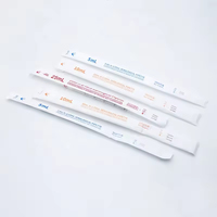 Pipettes sérologiques graduées stérilisées jetables de laboratoire 1/2/5/10/25/50 mL avec emballage individuel