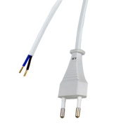 Câble d'alimentation pour ordinateur portable américain, cordon d'alimentation CA 3 fils IEC C13, rallonge pour ordinateur