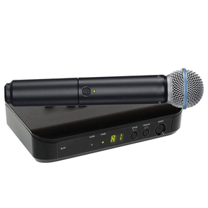Hochwertiges BLX24 BLX4 Professional Wireless-Mikrofon 2-Kanal-Uhf-Mikrofon Handheld Wireless BETA58A PG58 SM 58 Mic - Product Image 1
