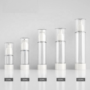 100ml 120ml Cosmetic Clear White Black Gold Airless Lotion Serum <b>Pump</b> <b>Bottle</b> With <b>Pump</b> Sprayer - Product Image 5