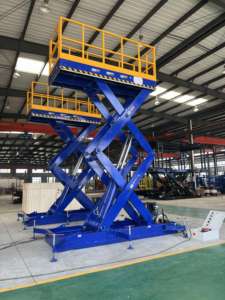 Gunting stasioner meja angkat performa tinggi Premium hidrolik baru <span class=keywords><strong>platform</strong></span> pengangkat 5m & 6m tetap - Product Image 4