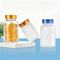 30ml 50ml 60ml 80ml 100ml 120ml 150ml 180ml Cam Kapsül Şişesi Sağlık Takviyesi Tablet İlaç Cam Şişesi