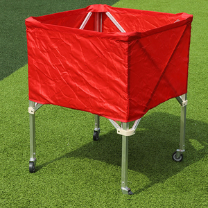 Tahan lama portabel bola voli basket sepak bola bola tenis Carry Cart dengan roda - Product Image 3