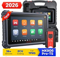 Tableta Profesional para Reparación de Automóviles Autel MK906 Pro-TS, Compatible con FCA SGW, Diagnóstico Completo del Sistema, Más de 36 Funciones de Servicio
