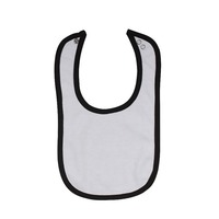 Bavoirs vierges pour bébé à sublimation personnalisée, anti-taches, pour l'alimentation, à l'épreuve des enfants, impression DIY