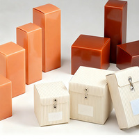 Luxury Paper Packaging Suppliers Textured Cardboard Boxes Recyclable for Candle Paper Boxes Custom logo Candle Box Packaging