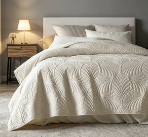 Couvre-<span class=keywords><strong>lit</strong></span> élégant et moderne en velours polyester Room 99, 170x210cm, pour 2 personnes, couvre-canapé matelassé <span class=keywords><strong>rose</strong></span> <span class=keywords><strong>poudré</strong></span> - Product Image 6