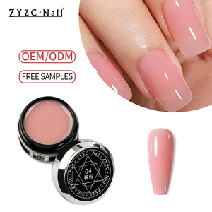 OEM Nail Gel Diamond Glitter Poly Nail Gel Set Acrílico Nail <span class=keywords><strong>Kit</strong></span> Temperatura Polygels - Product Image 5