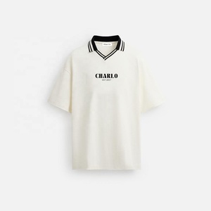 Camisetas Oversize Personalizadas para Hombre, Cuello en V, 100% Algodón, Diseño Moderno y Corte Recto - Product Image 5
