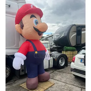 Inflatable Mario Model Giant Inflatable Kart Costume Bounce House Marine Christmas Customized Inflatable Super Mario