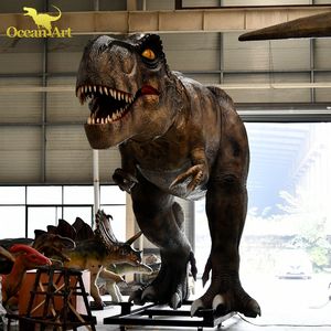 Animatronique gigantesque dinosaure robotique t-rex taille réelle dizfraz dinosaurios - Product Image 6