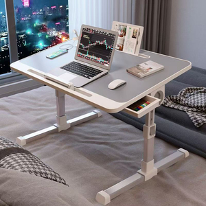 Có thể gập lại <span class=keywords><strong>Lap</strong></span> bàn với góc có thể điều chỉnh máy tính xách tay đứng được thiết kế cho giường sử dụng bao gồm người hâm mộ USB ánh sáng và cuốn sách Clip - Product Image 1