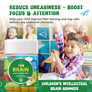 All'ingrosso professionale per bambini integratori per la salute olio algale DHA Gummies multivitaminico Omega 3 memoria - Product Image 5