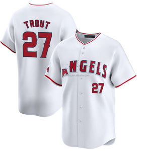 2025 hommes grande taille Los Angeles maison limitée maillot chemises de baseball uniformes brodés blancs personnalisés avec Logos cousus - Product Image 6