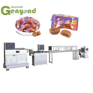 Machine automatique Genyond de fabrication de bonbons au caramel Prix/machine à bonbons durs/machine à fabriquer des bonbons