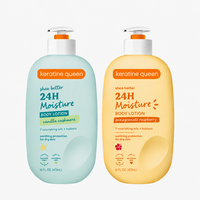 Hydratant Corporel en Gros au Beurre de Karité Bio, Soin Naturel pour Peaux Sèches, Lotion Hydratante 24H Lissante, Végane et Non Testée sur les Animaux