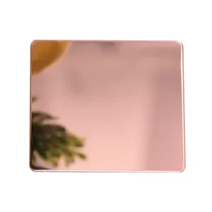 Espelho decorativo de parede de 0.3mm-1.5mm, várias cores, aço inoxidável, folha de metal 8k/placa, 201 304 preço