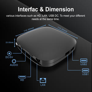 Nouvelle Box TV Android 16 <span class=keywords><strong>4K</strong></span> Quad-core avec Réflexion d'Écran Sans Fil HD et Wi-Fi 5G - Product Image 4