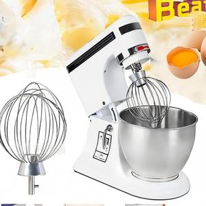 Mélangeur <span class=keywords><strong>à</strong></span> crème électrique de qualité commerciale 7L, batteur planétaire de table 5L pour crème fouettée et crème glacée - Product Image 3