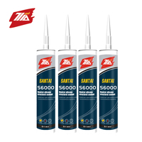 Silicone structurel adhésif pigmenté de 300ml pour le collage de pierres de véranda apparence pastée cuir cristal clair pour le travail du bois