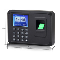 Máquina de Control de Asistencia con Huella Dactilar Biométrica, Registrador de Entrada y Salida de Empleados, Reloj de Tiempo USB, Fácil de Usar Sin Software