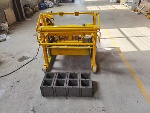 WJ 4-30 Máquina de bloques de hormigón móvil-Fabricante de ladrillos hidráulicos con fácil operación + máquina De fabricación De Briques - Product Image 2