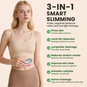 Masseur électrique anti-<span class=keywords><strong>cellulite</strong></span> avec aspiration, portable, appareil amincissant sans fil pour brûler les graisses de l'abdomen - Product Image 3